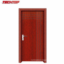 Tpw-037 Modern Fancy Simple Solid Teak Wood Main Door Designs